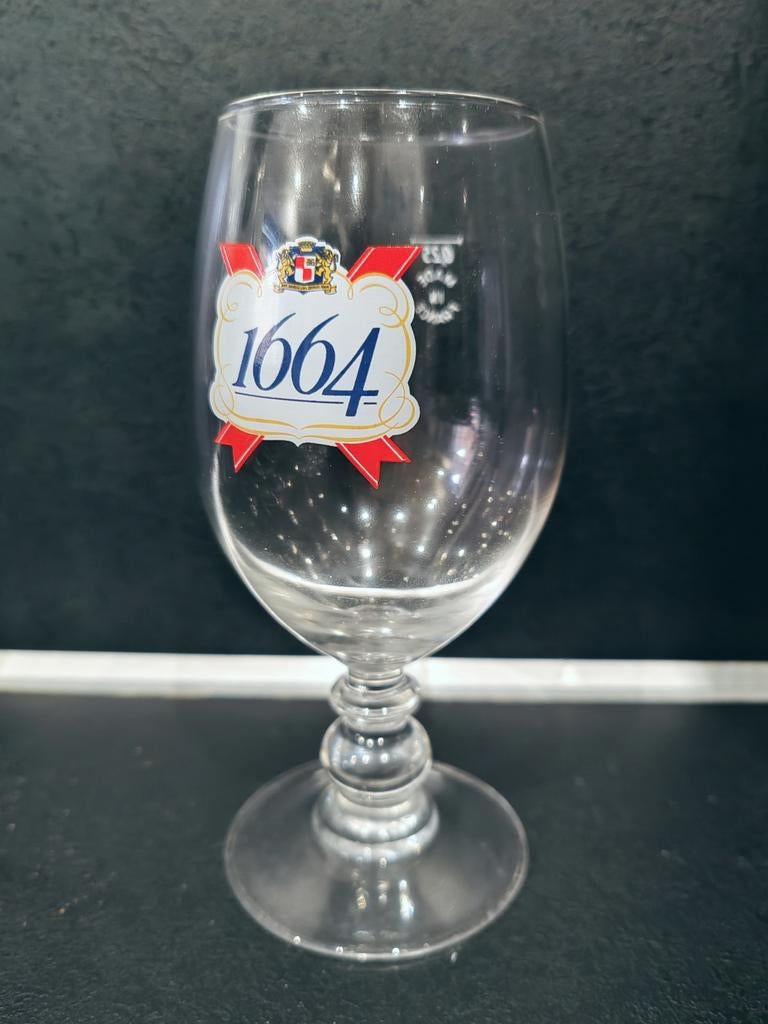 Verre à bière 1664 25 cl, Collections, Marques de bière, Enlèvement ou Envoi