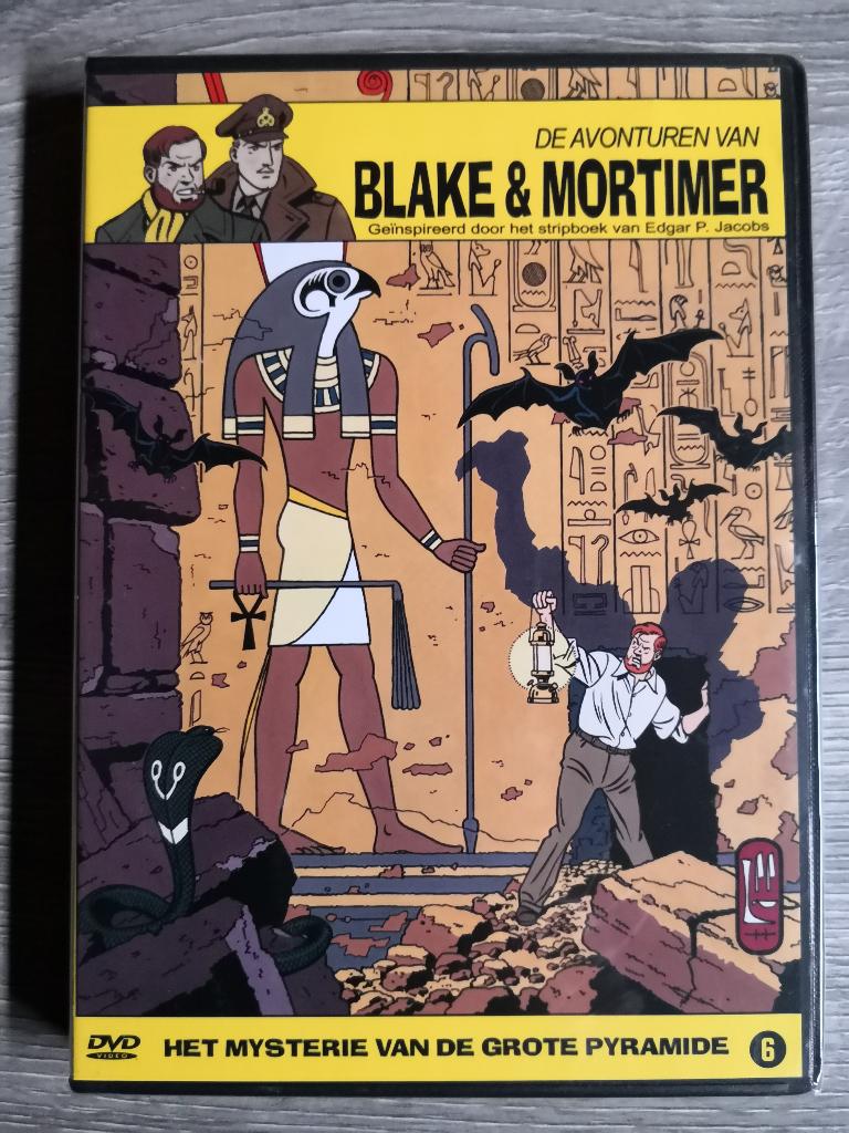 dvd Blake & Mortimer - mysterie van de grote pyramide, Cd's en Dvd's, Ophalen of Verzenden