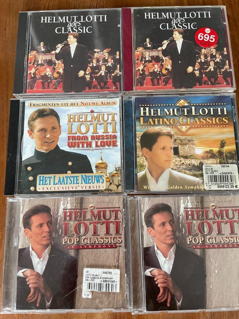 cd's Helmut Lotti, Cd's en Dvd's, Ophalen of Verzenden, Modernisme tot heden, Zo goed als nieuw, Overige typen
