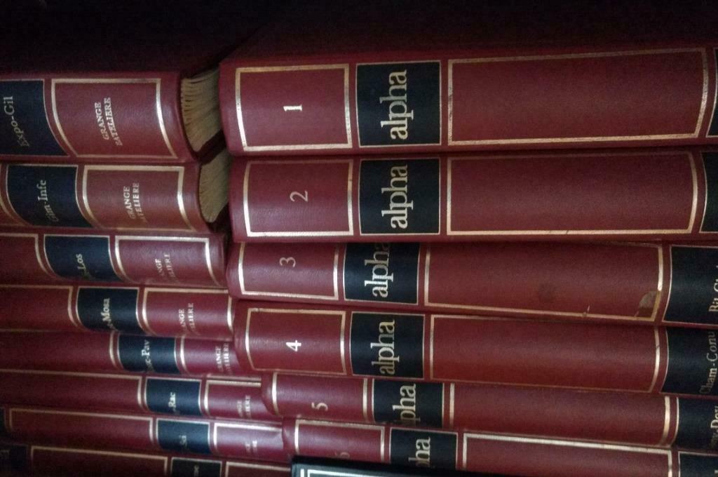 14 encyclopédies Alpha, Livres, Encyclopédies, Enlèvement, Utilisé