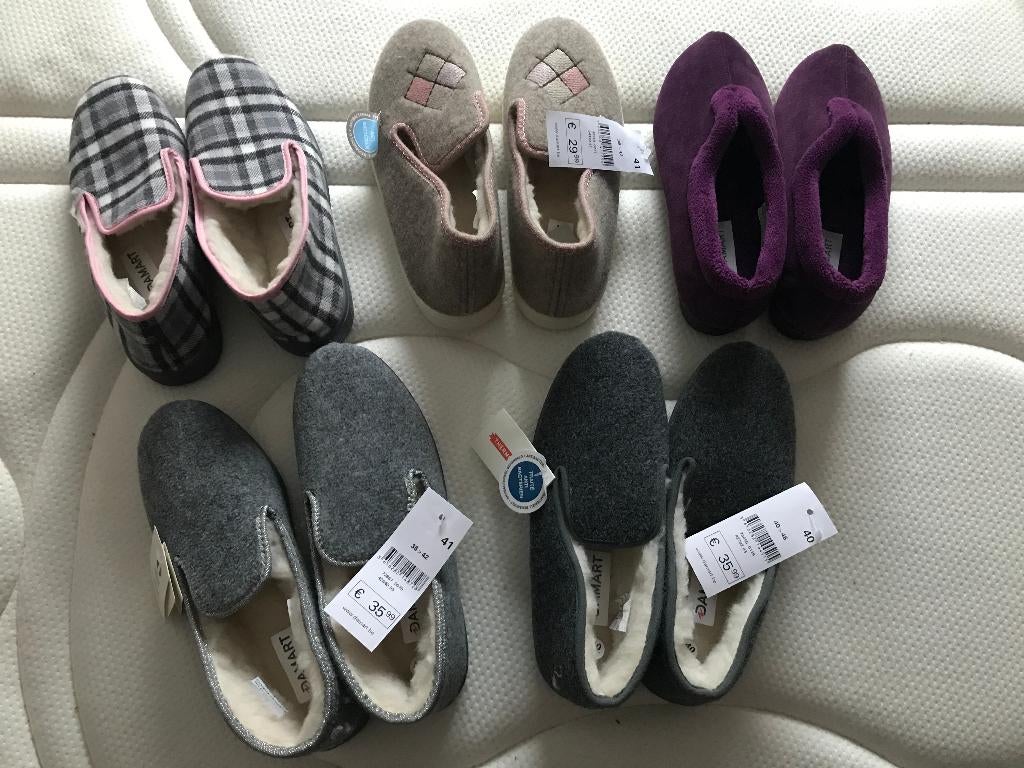 pantoffels van Damart, Ophalen, Nieuw, Pantoffels of Sloffen, Damart