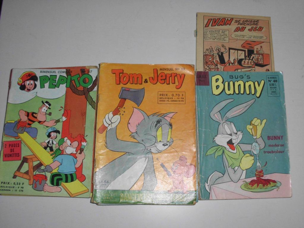 bandes dessinées petit format (français) 18x13cm-8pcs, Livres, BD, Plusieurs BD, Enlèvement ou Envoi, Utilisé
