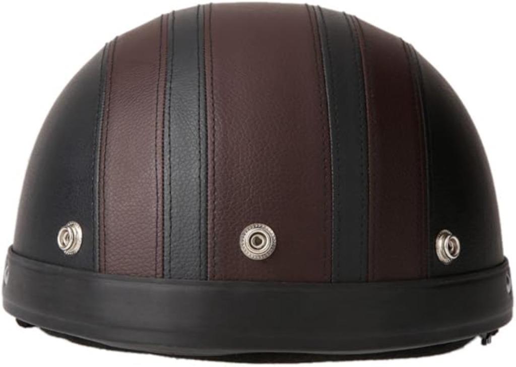 Casque de moto vintage, casque de moto chopper, LIVRAISON GR, Motos, Autres marques, Autres types, Neuf, avec ticket, Hommes