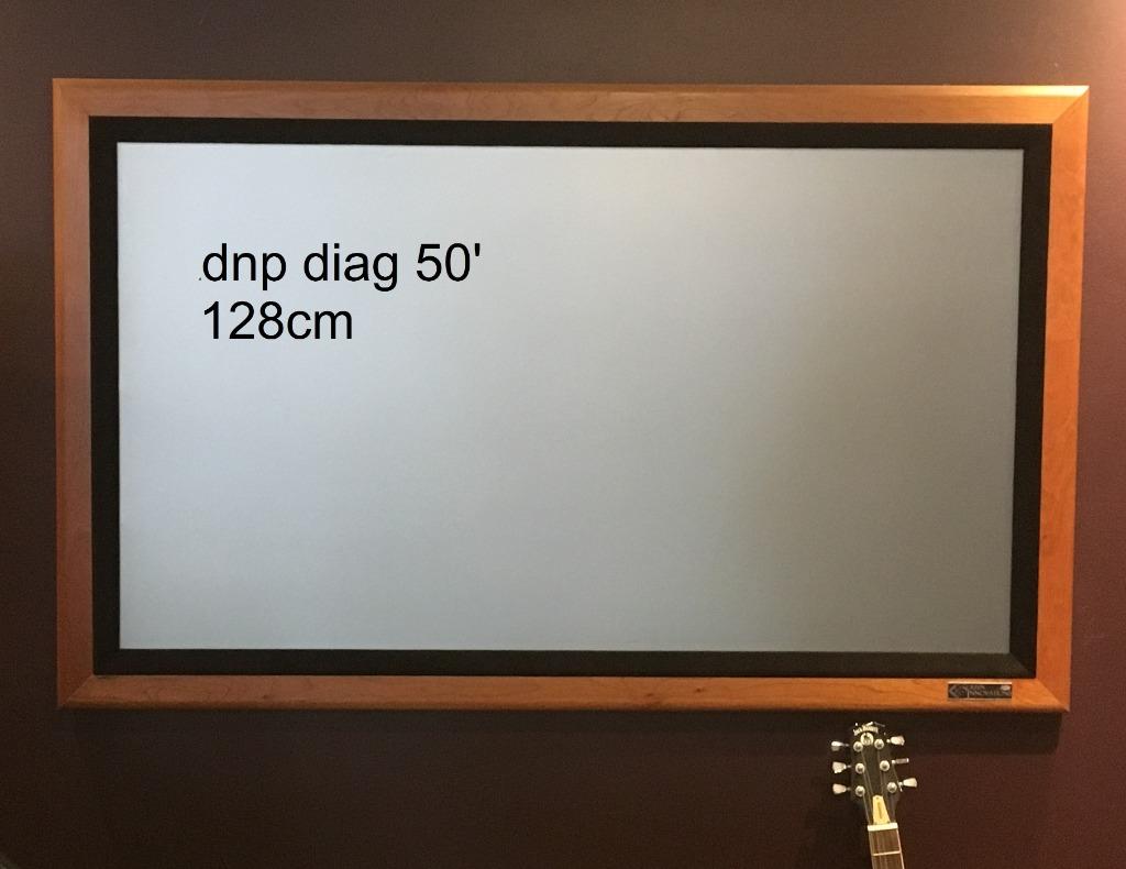 écran à effet "catadioptre" pour projection en plein jour, Comme neuf, Enlèvement, 120 watts ou plus, Haut-parleur central