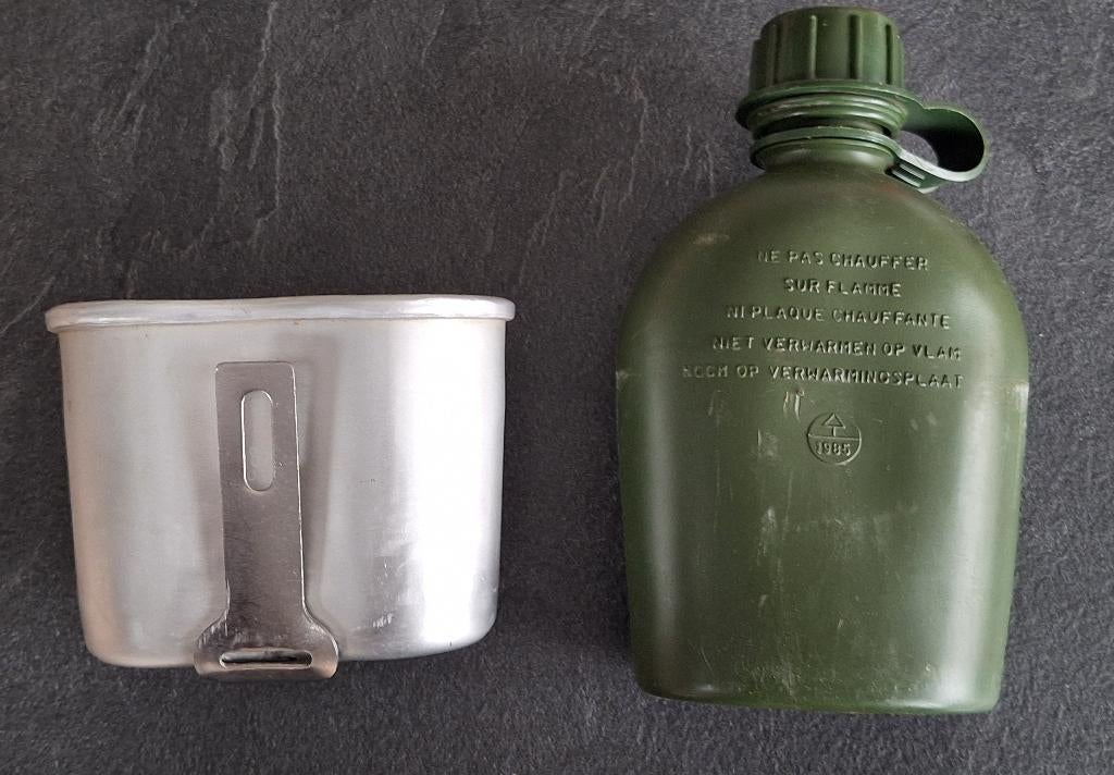 Veldfles/beker ABL, Ophalen of Verzenden, Landmacht, Overige typen