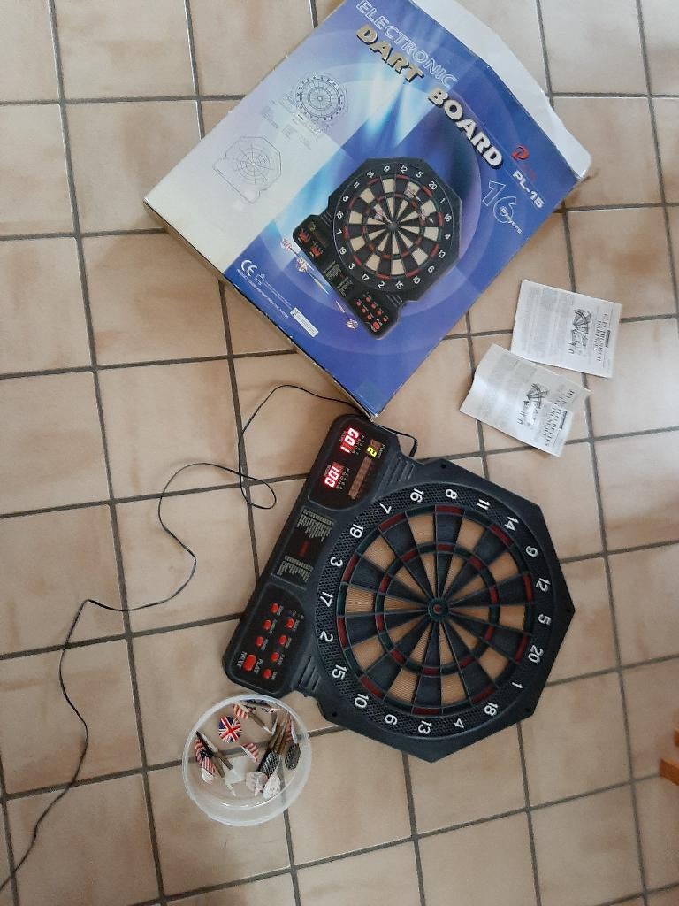 Electronisch dartsbord, Sport en Fitness, Darts, Ophalen of Verzenden, Gebruikt, Dartbord, Elektronisch