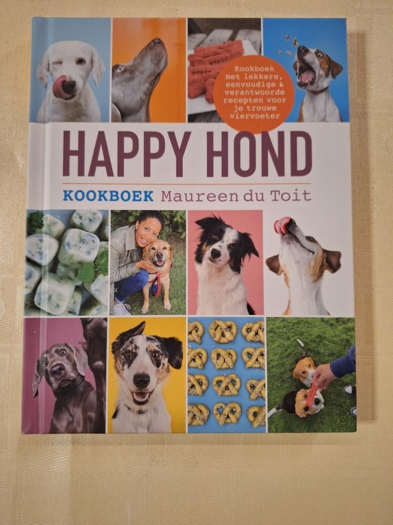 Maureen du Toit - Happy Hond kookboek, Boeken, Kookboeken, Zo goed als nieuw, Ophalen of Verzenden