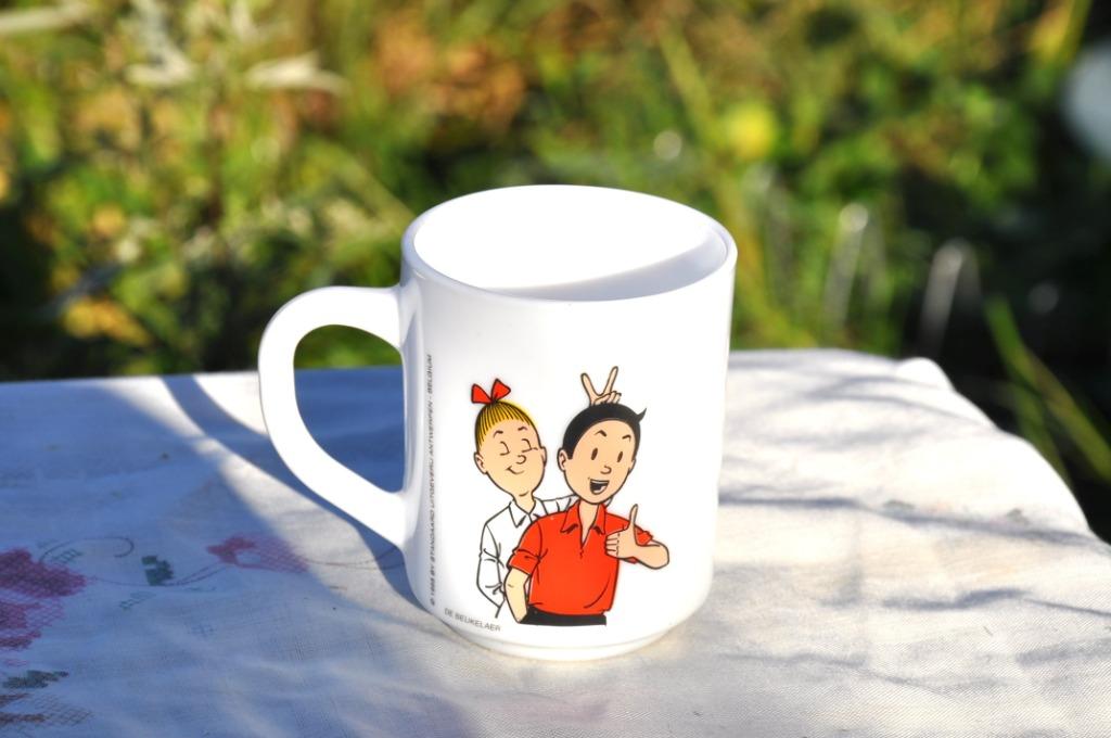 mug bob et bobette de beukelaer 1995(1), Enlèvement ou Envoi, Bob et Bobette, Comme neuf, Autres types