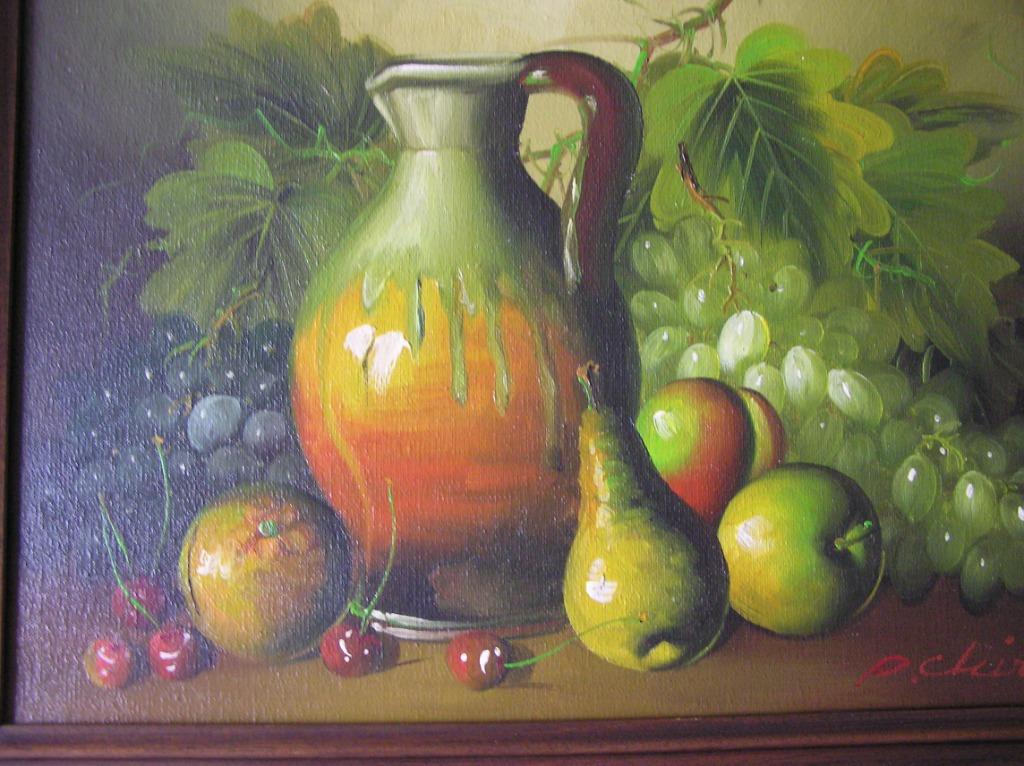 schilderij ' stil leven ', Ophalen