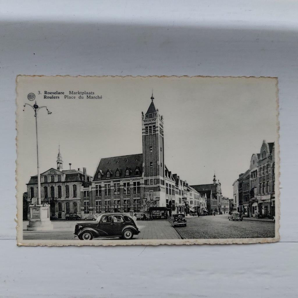 Oude postkaart  Roeselare, Ophalen of Verzenden