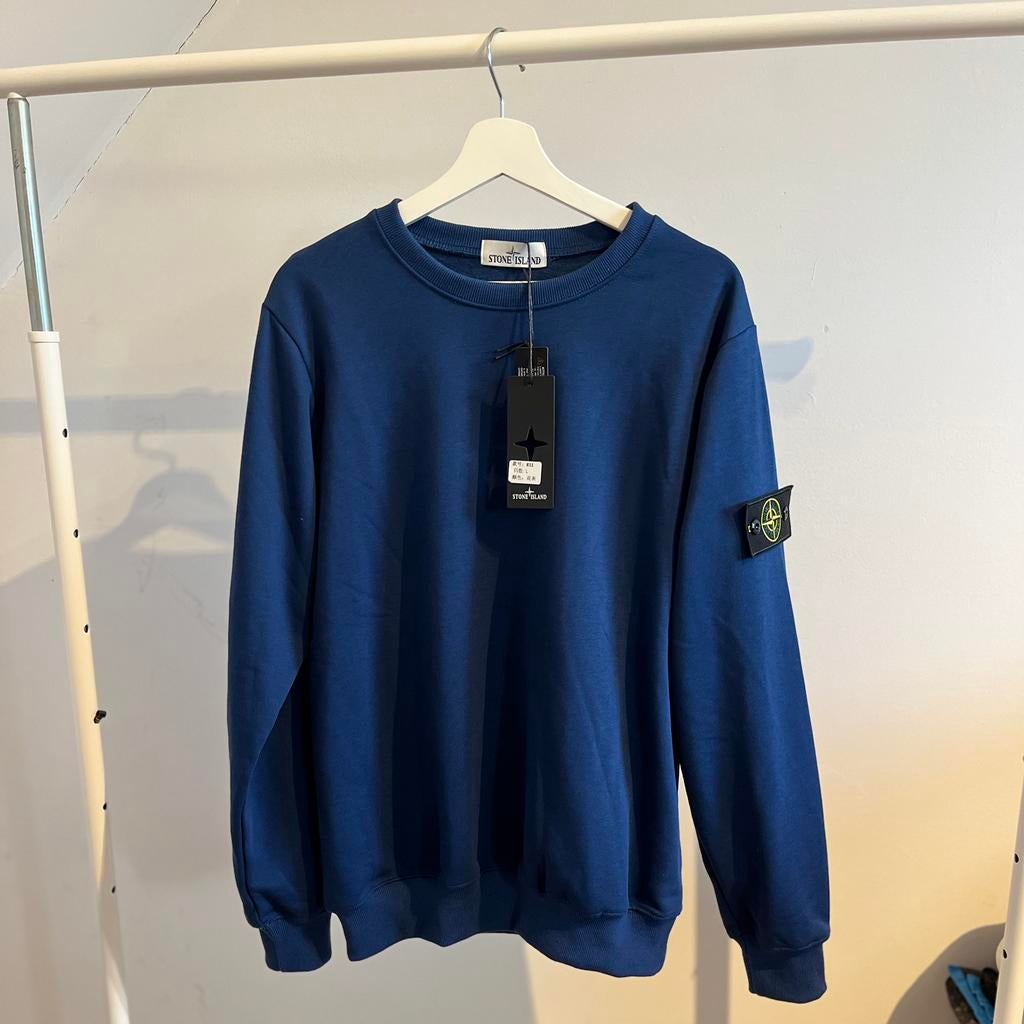 Sweat pull stone Island M, Neuf, Enlèvement ou Envoi, Stone Island, Bleu