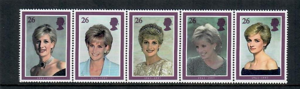 Engeland yvertnrs.: 2017/21 postfris, Ophalen of Verzenden, Postfris