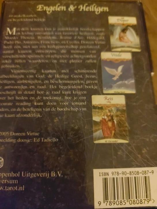 Orakelkaarten engelen en heiligen, Boeken, Esoterie en Spiritualiteit, Ophalen of Verzenden, Zo goed als nieuw