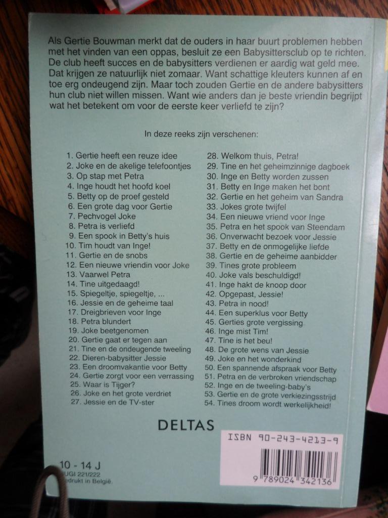 babysitters club, Boeken, Ophalen of Verzenden
