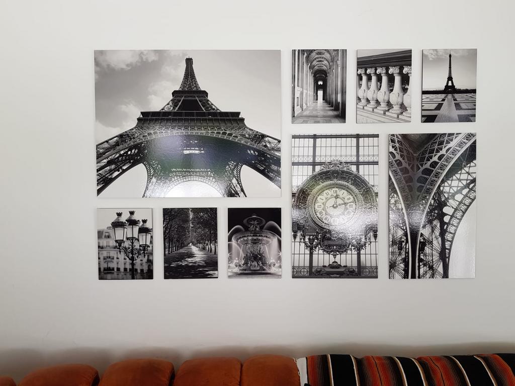 Foto set Eiffeltoren Parijs, Ophalen of Verzenden