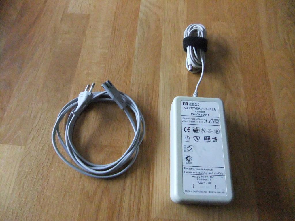 Adapter / Voeding HP C6409-60014, 18 VDC - 1,1 Amp, Computers en Software, Printers, Gebruikt, Printer, Verzenden