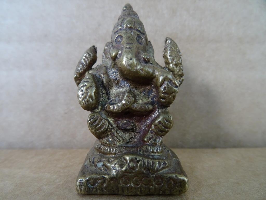 Ganesha Statuette Ganesha 5cm Bronze Statuette Ganesha 1950, Enlèvement ou Envoi, Comme neuf, Religion