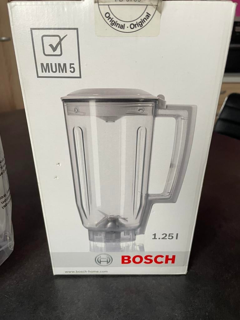 Bol mélangeur pour robot Bosch mum5 neuf, Enlèvement, Neuf, Mélangeur