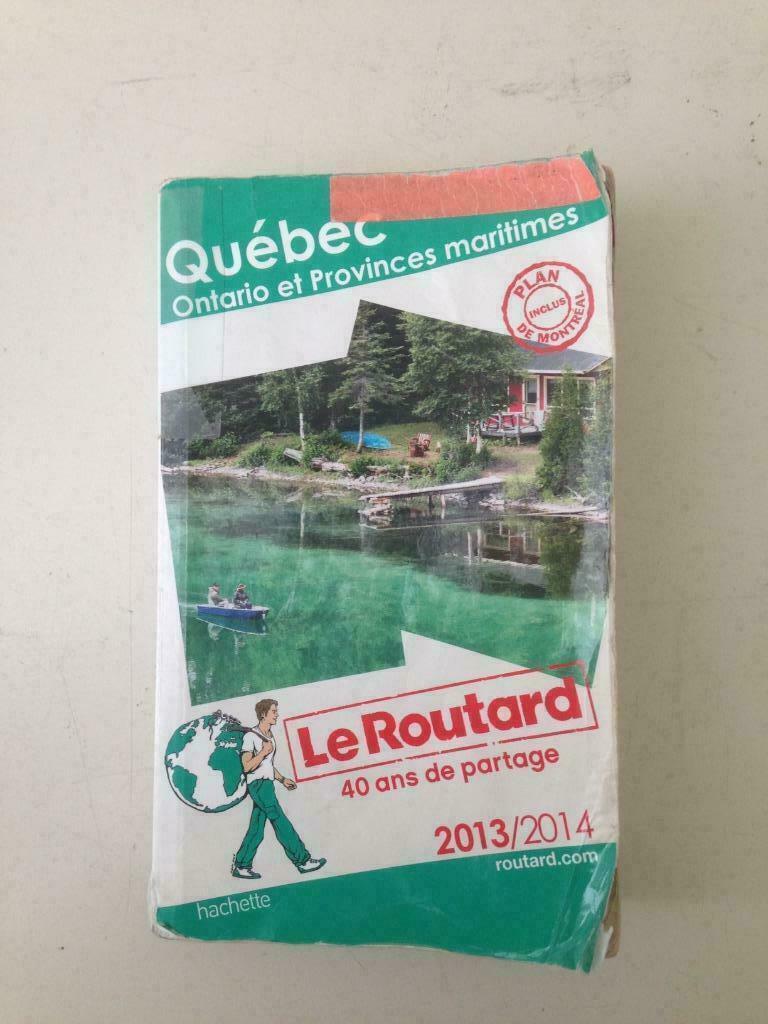 Québec, Le Routard, Enlèvement ou Envoi