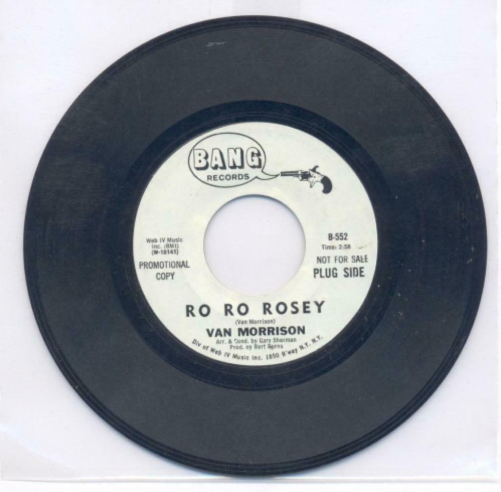 VAN MORRISON – Ro Ro Rosey – Single – DJ, Ophalen of Verzenden, Gebruikt, Pop