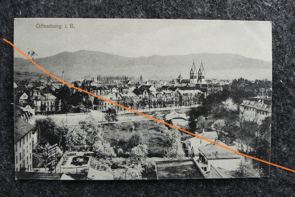 Postkaart 5/1/1917 WO I Offenburg REKRUTEN DEPOT stempel, Enlèvement ou Envoi, Armée de terre, Photo ou Poster
