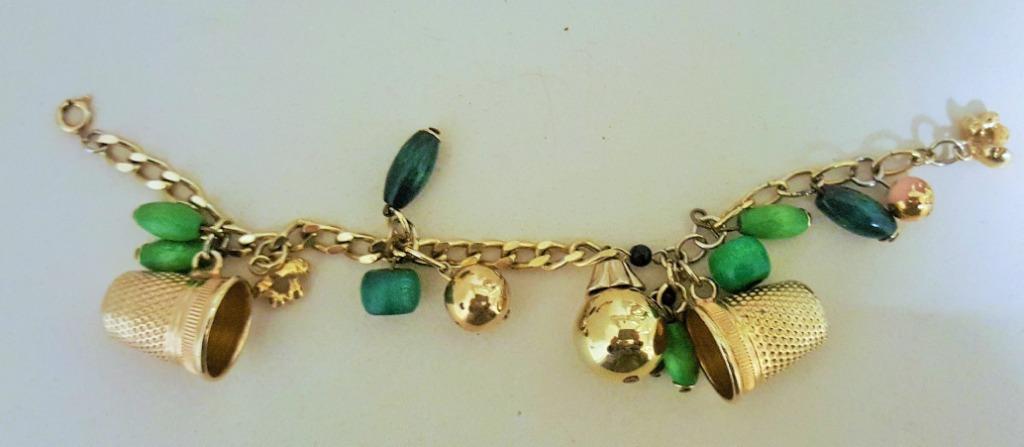 boucle oreille clip pendant doré + bracelet breloque assori, Handtassen en Accessoires, Oorbellen, Overige materialen, Hangers