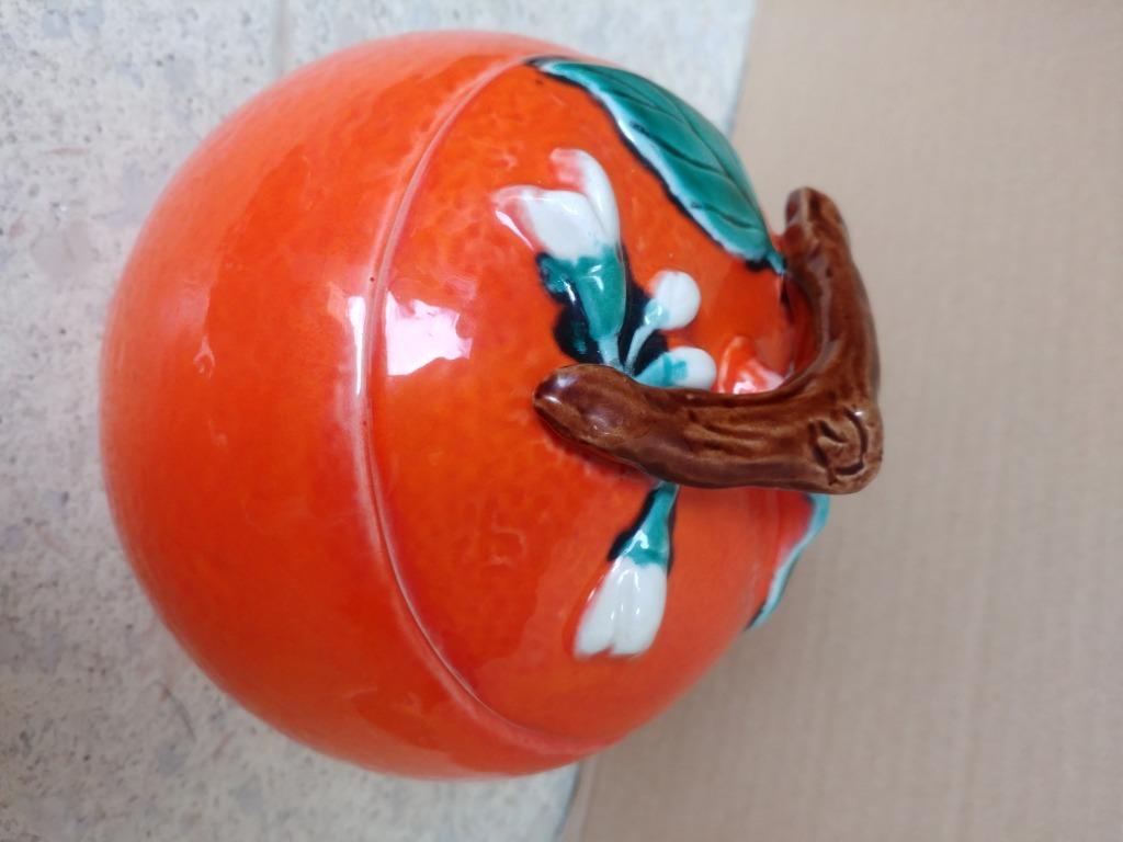 Plat VALLAURIS en forme d'orange, Antiquités & Art, Enlèvement