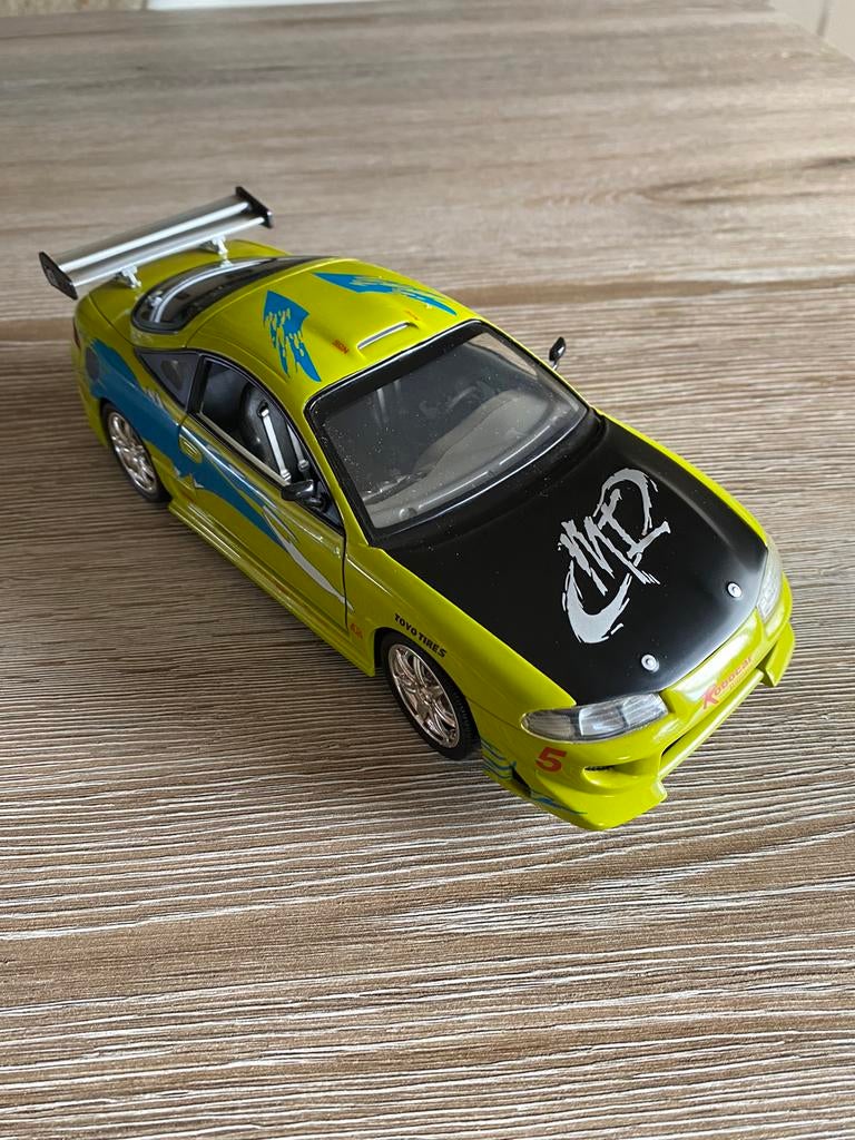 Mitsubishi eclipse 1:18 fast and furious ( racing champions), Enlèvement, Comme neuf