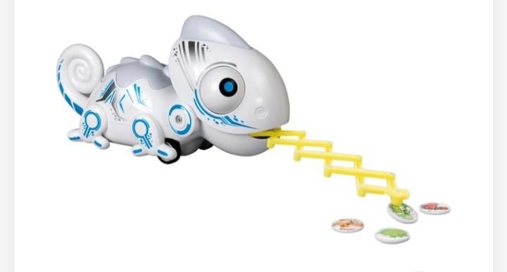 Robot kameleon met afstandsbediening, Kinderen en Baby's, Ophalen of Verzenden, Gebruikt