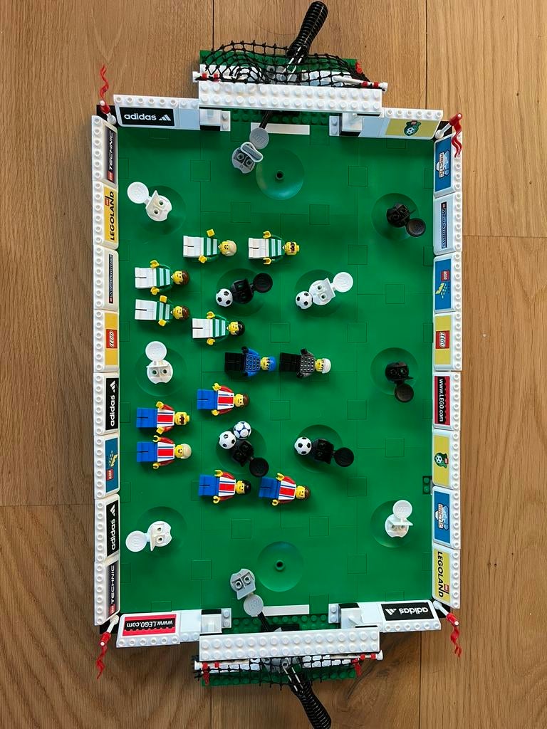 Lego soccer: 3409 championship challenge / football pitch, Enfants & Bébés, Enlèvement, Utilisé, Ensemble complet, Lego