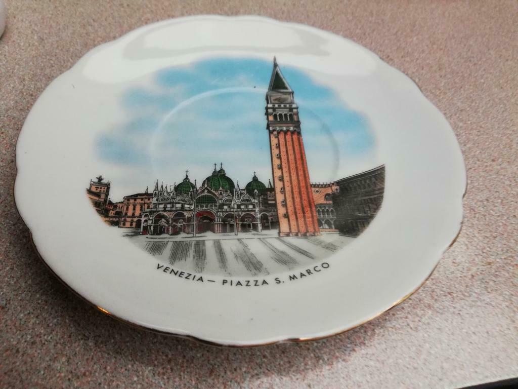 Assiette Venise Place San Marco, Enlèvement, Neuf, Autres types