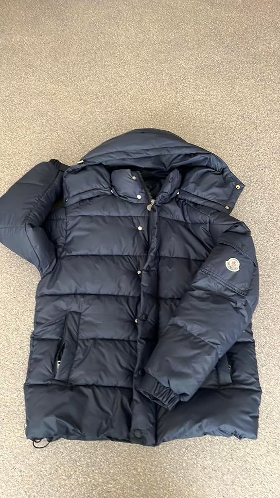 Moncler jas marineblauw, Enlèvement, Neuf, Taille 46 (S) ou plus petite, Autres couleurs