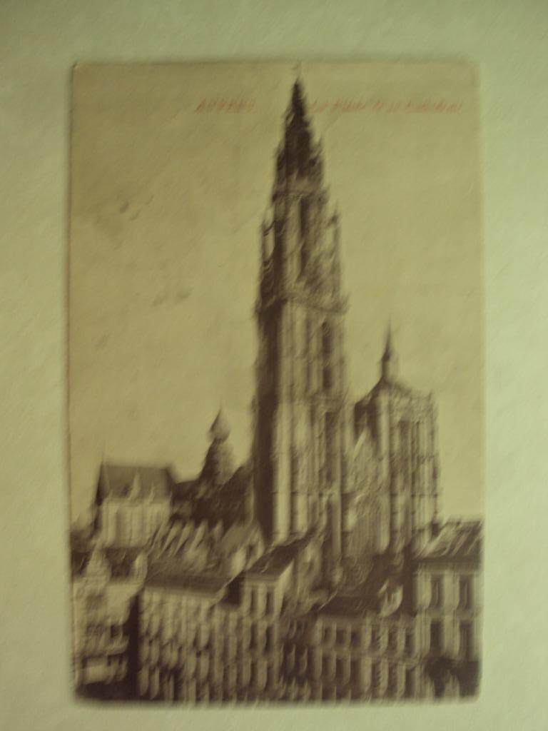 53656 - ANVERS - LA FLECHE DE LA CATHEDRALE - ZIE 2 FOTO'S, Envoi