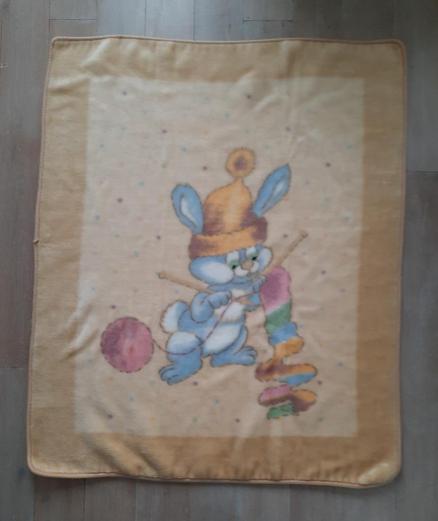 Vintage dekentje 107 x 134, Enlèvement ou Envoi, Comme neuf, Couverture