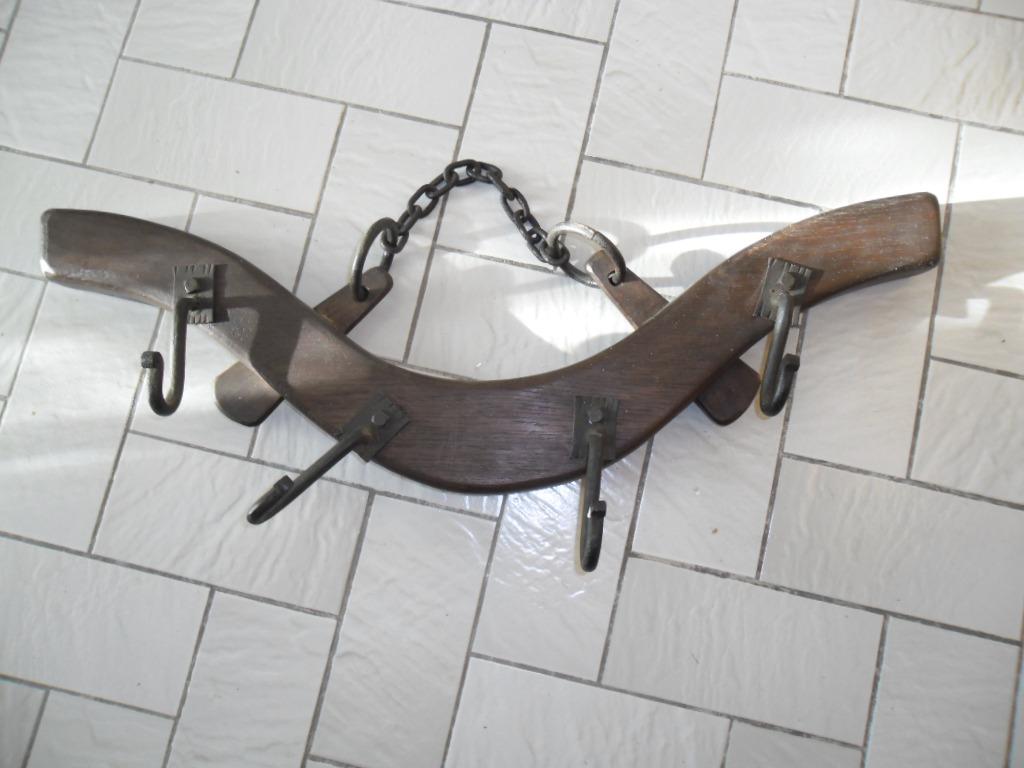Porte manteau en chêne neuf, Maison & Meubles, Accessoires pour la Maison | Portemanteaux, Enlèvement, Neuf, Bois, Portemanteau mural