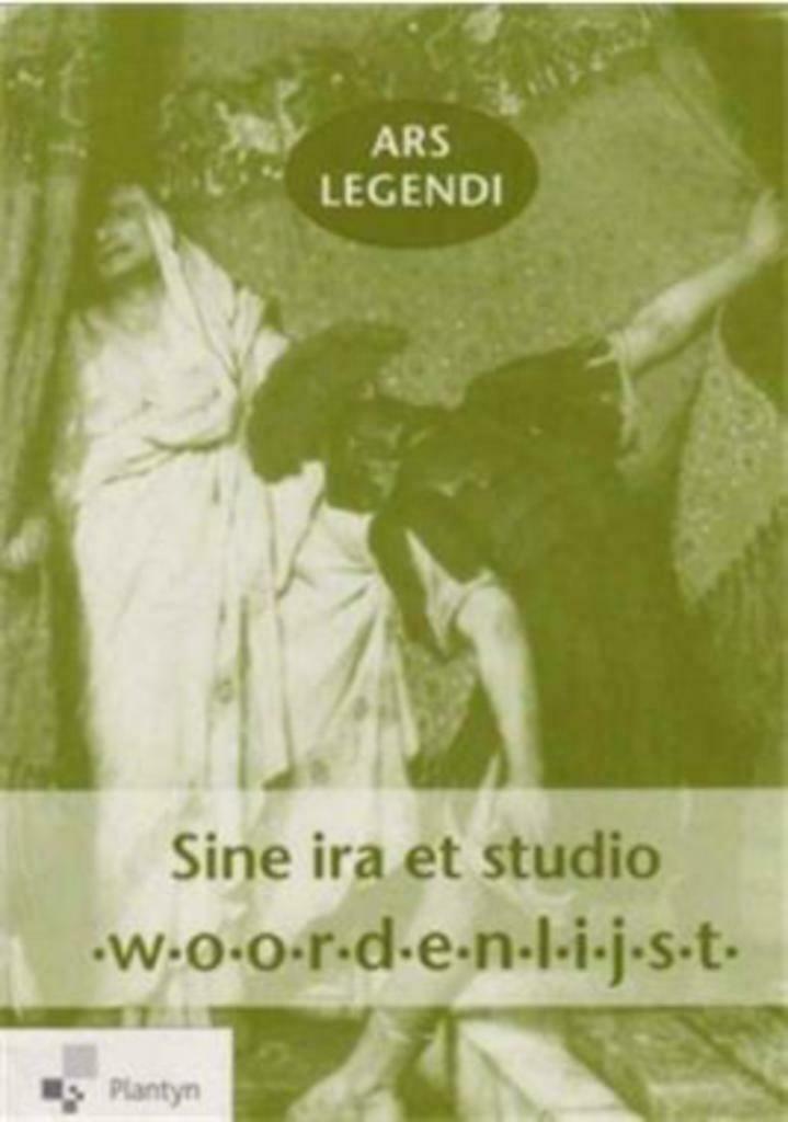 Ars legendi, Sine ira et studio, woordenlijst, Ophalen of Verzenden, Gelezen
