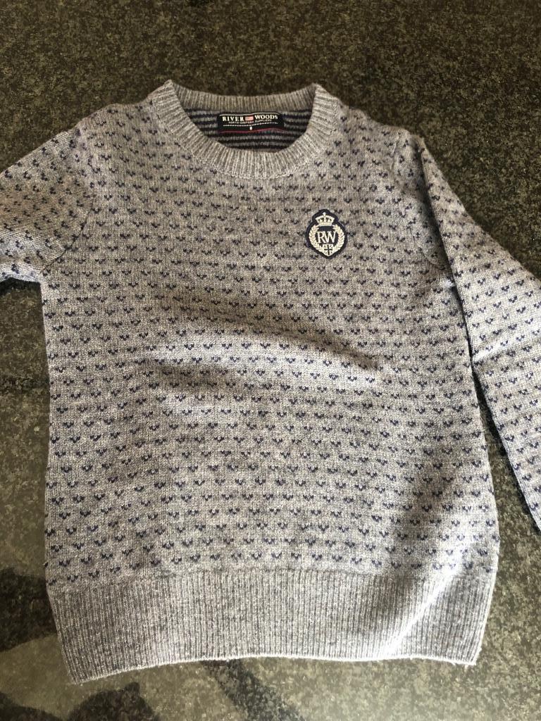Trui River Woods 8j, Kinderen en Baby's, Kinderkleding | Maat 128, River Woods, Trui of Vest, Ophalen of Verzenden, Zo goed als nieuw
