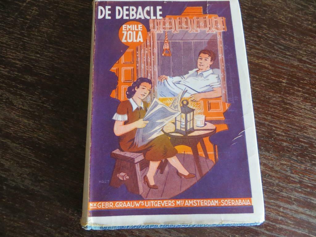 Boek Emile Zola uitgave gebr GRAAUW's Amsterdam Soerabaia, Ophalen of Verzenden, Gelezen, Nederland