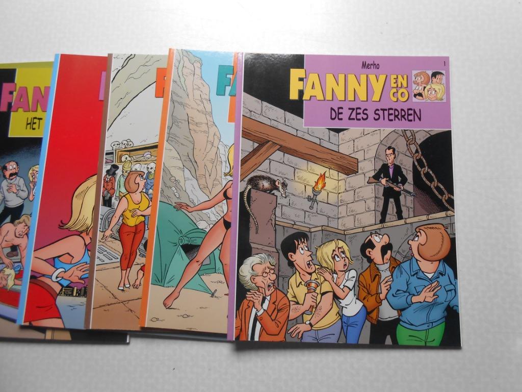 Kiekeboe fanny en co 2003  2004 1 ste druk. Volledige reeks, Boeken, Merho, Nieuw, Ophalen of Verzenden, Meerdere stripboeken