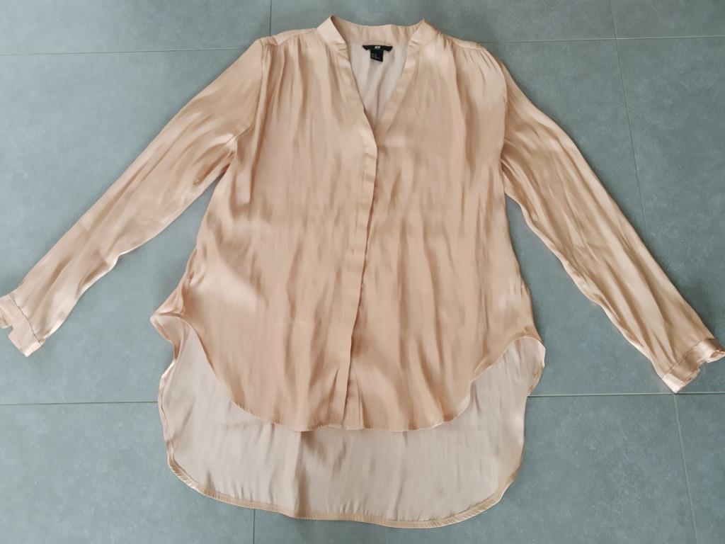 zalmroze blouse maat 40 h&m, Maat 38/40 (M), H&M, Overige kleuren, Ophalen of Verzenden