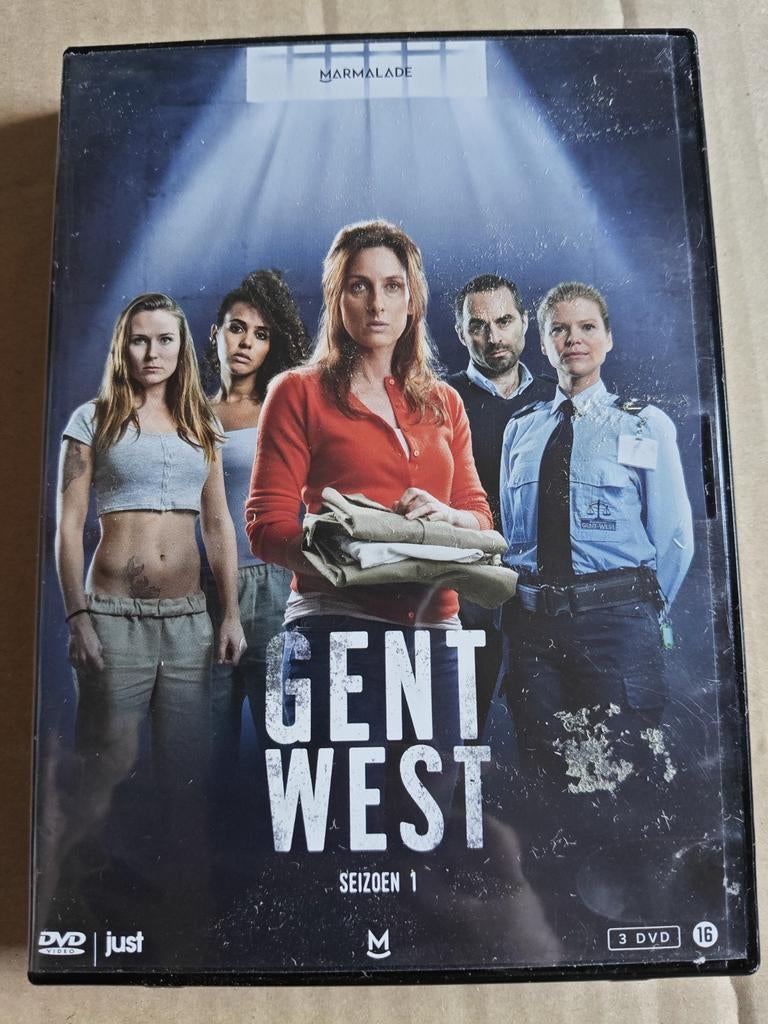 Gent West - Seizoen 1 - Gratis verzending!, Cd's en Dvd's, Dvd's | Tv en Series, Zo goed als nieuw, Drama, Vanaf 16 jaar, Ophalen of Verzenden