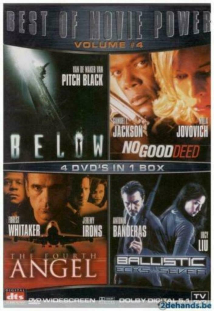 Moviepower Box 4 (4DVD), Ophalen of Verzenden, Gebruikt