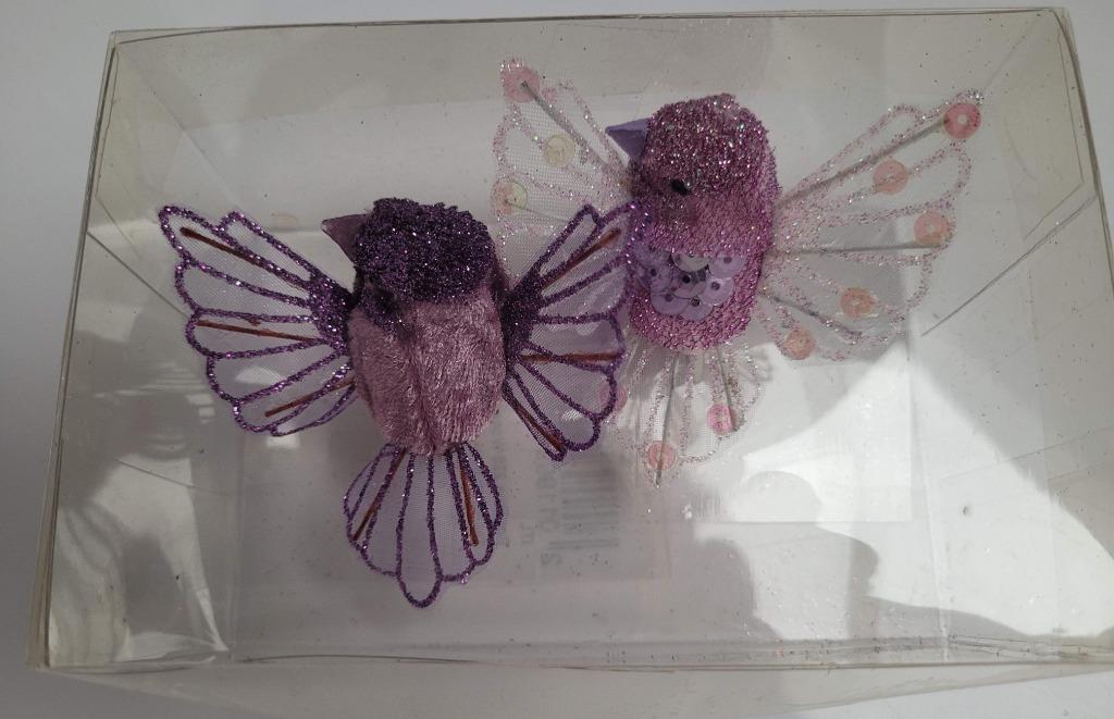 2 vogeltjes als kerstbal, Diversen, Ophalen of Verzenden, Nieuw