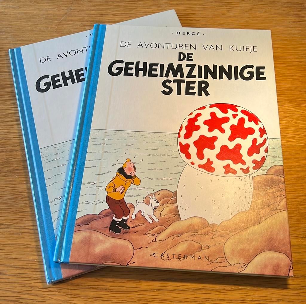 2x Kuifje de geheimzinnige ster.FACSIMILE 1exemp. Sealed., Boeken, Ophalen of Verzenden, Nieuw