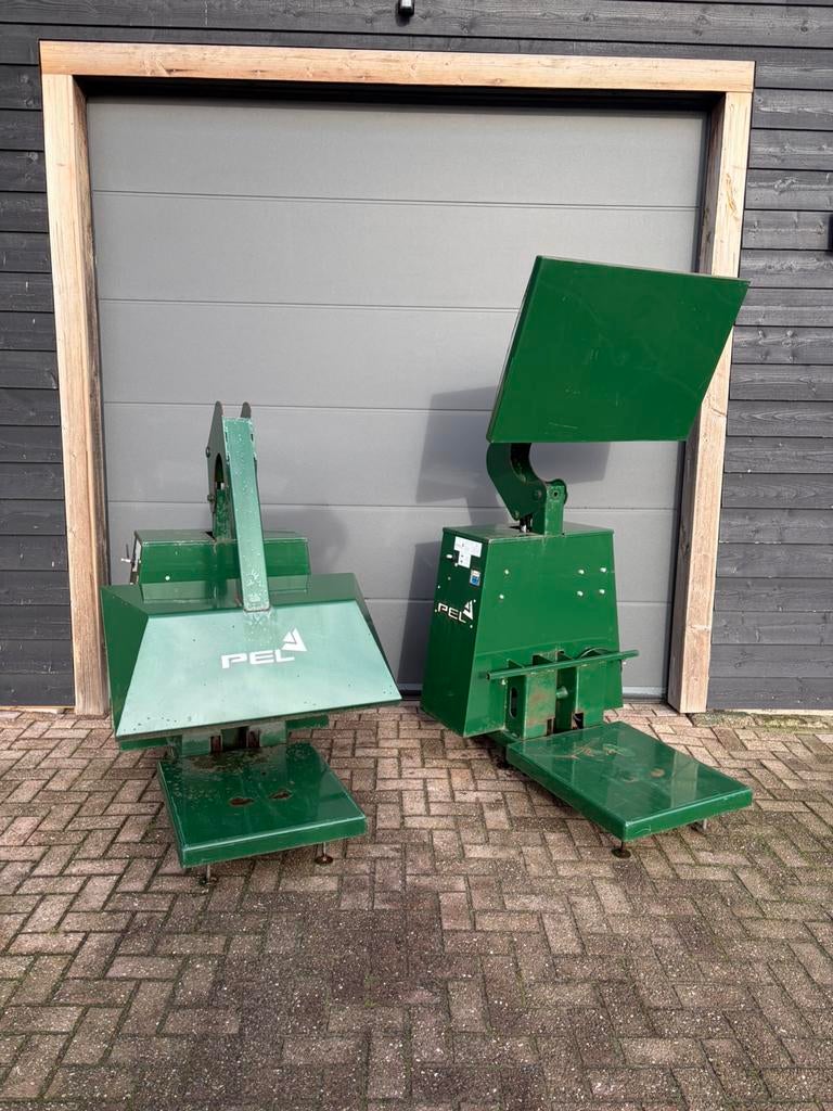 PEL 1100 | Afvalpers | Containerpers | Rolcontainerpers, Ophalen of Verzenden, Zo goed als nieuw