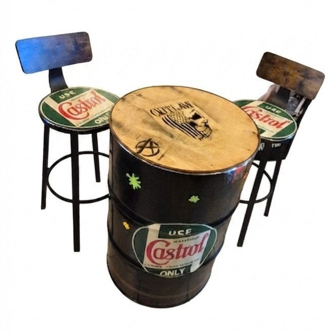 Tonneau pour bar, Maison & Meubles, Tables | Tables mange-debout
