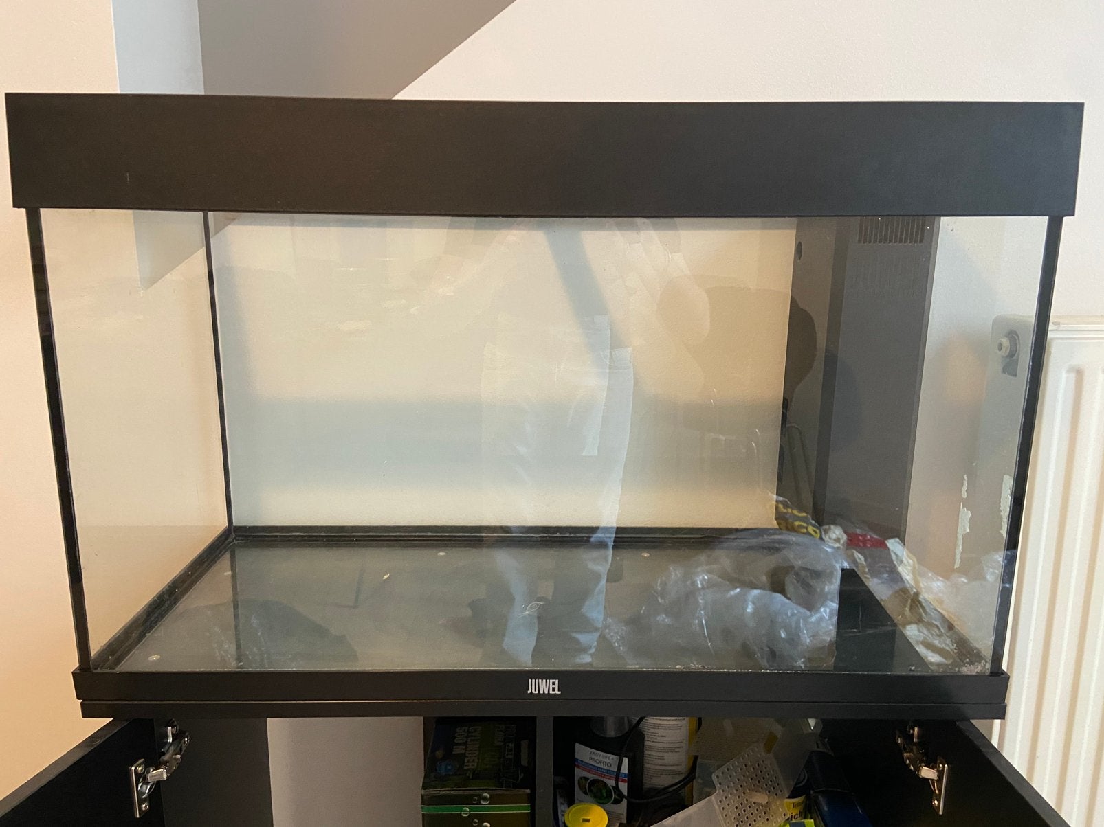 Aquarium 120litres, Ophalen, Pomp, Zo goed als nieuw, Juwel