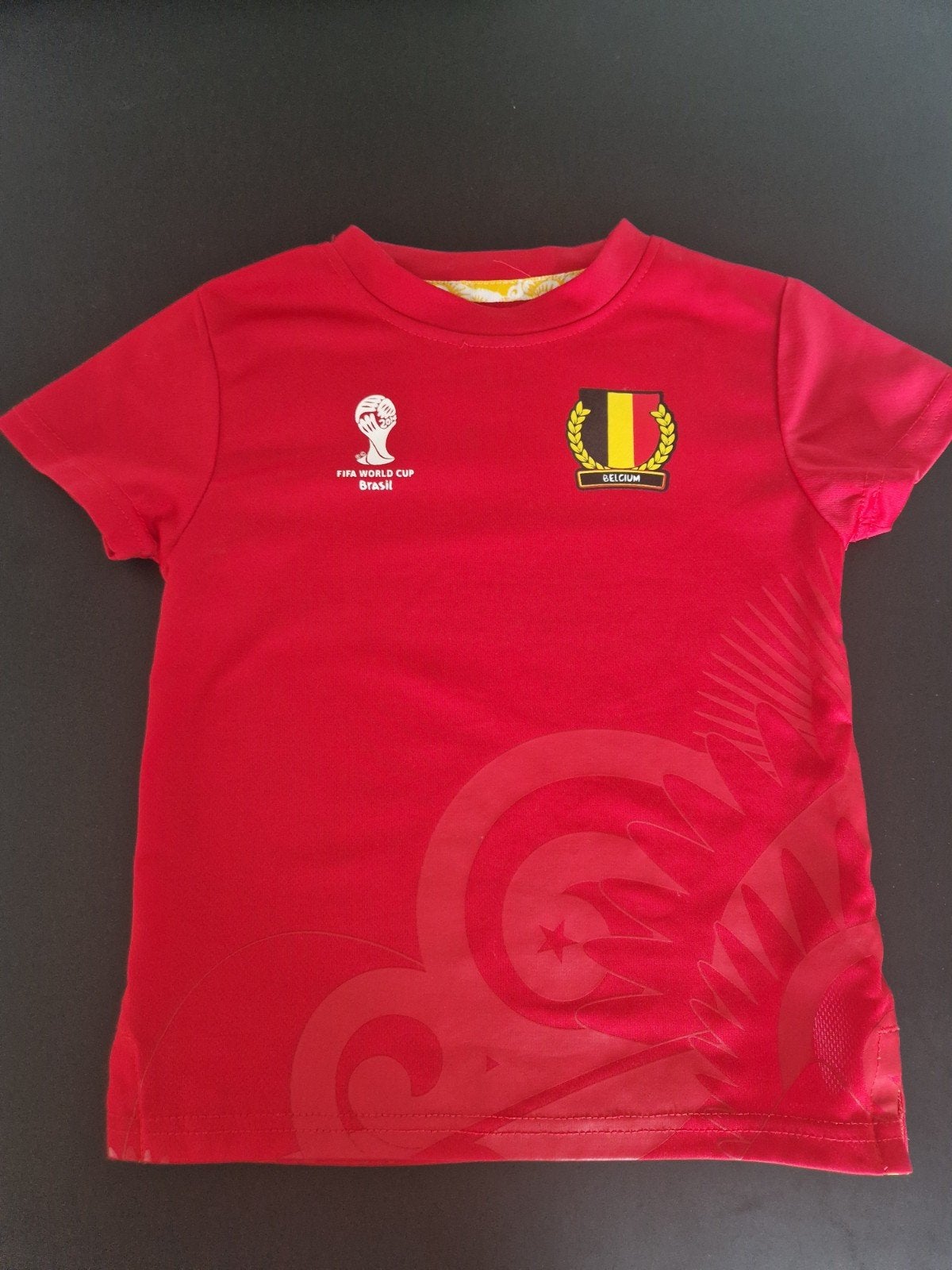 Maillot foot Belgique coupe du monde 5 ans, Comme neuf, Garçon ou Fille, Vêtements de sport ou Maillots de bain