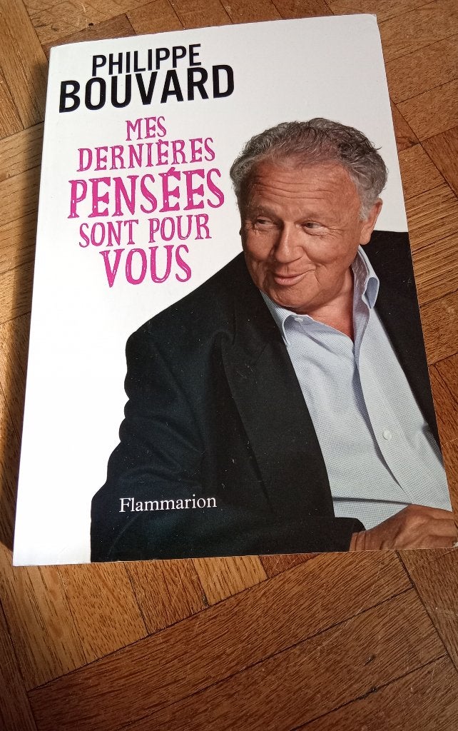 Livre les dernières pensées sont pour vous Philippe Bouvard, Enlèvement