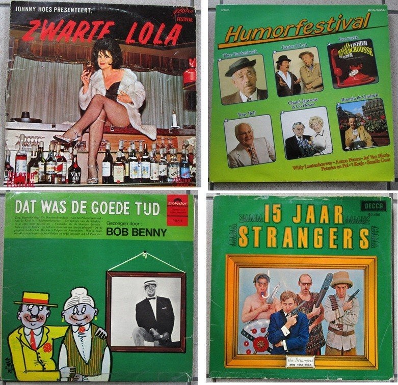 Vinylplaten nederlandstalig (Zwarte Lola, Strangers,, LP, Gebruikt, Overige formaten, Ophalen of Verzenden